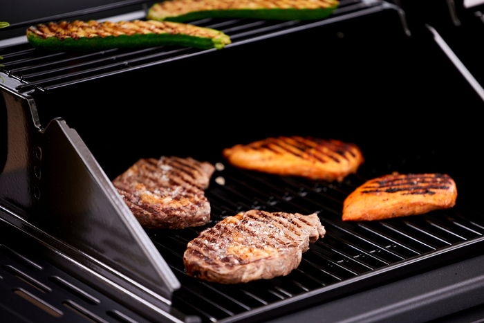 Kombigrill Gasol/Kol 3 + 1 brännare Grillexpert
